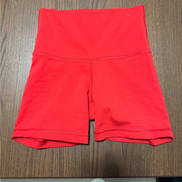 TNA Pants - TNA Aritzia Red Biker Shorts Size XS